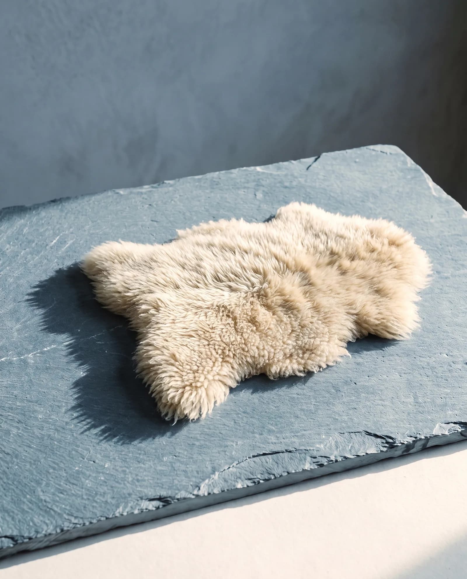 Full Sheepskin — Vegetable-tanned, undyed, single skin.